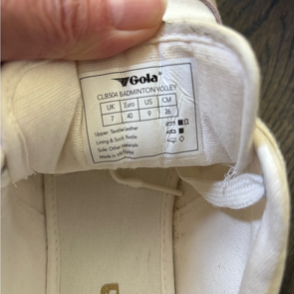 Gola Badminton Volley Women’s Sneakers size US9 (EU40) - Picture 5 of 10